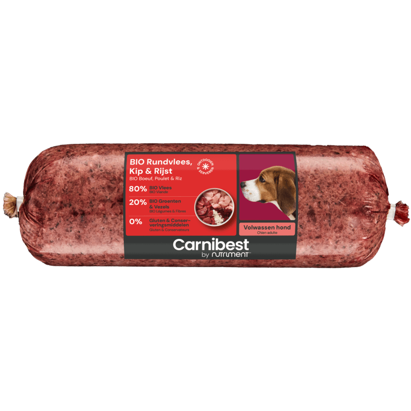 BIO Rundvlees, Kip & Rijst 1kg